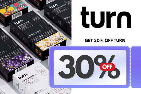 Get 30% Off Turn