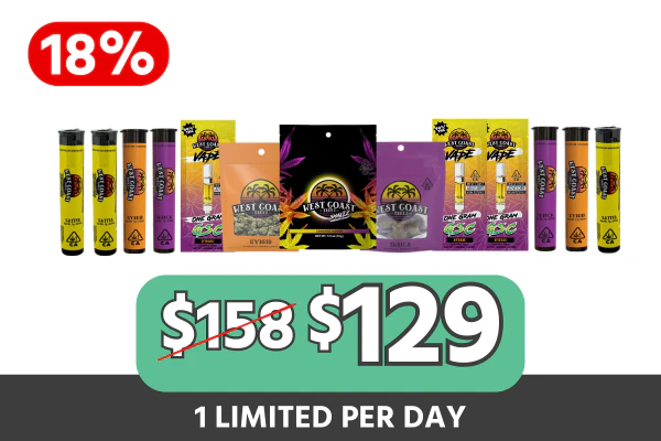 West Coast Treez Mega Bundle — $129 (Save $29 | 18% Off)