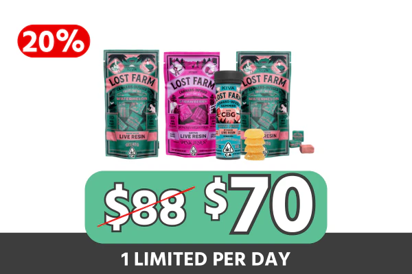 Lost Farm Edibles 4-Pack Bundle — $70 (Save $18 | 20% Off)
