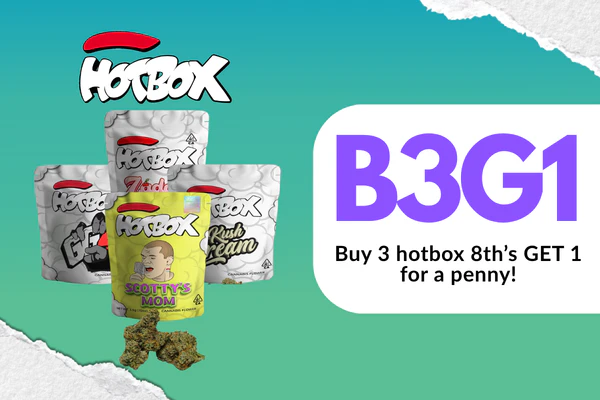 Buy 3 Hotbox 8th's, Get 1 for a penny!