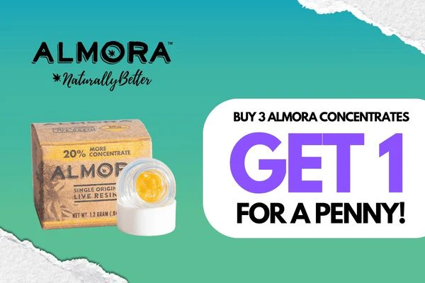 Buy 3 Almora 1.2g Live Resin, Get 1 for a penny
