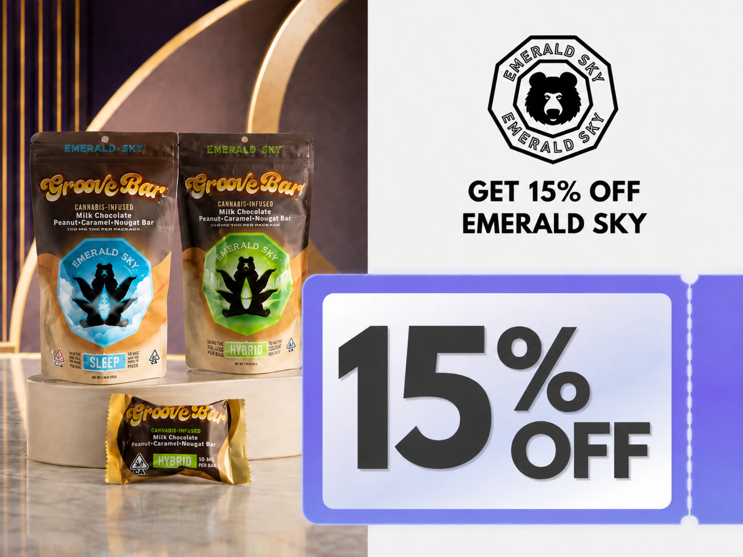 Get 15% Off Emerald Sky