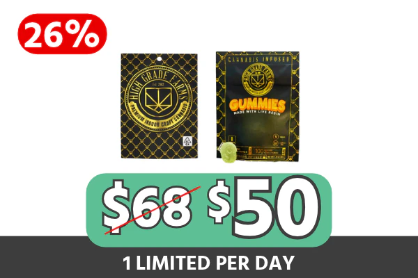 High Grade Farms Minis + Gummies — $50 (Save $18 | 26% Off)