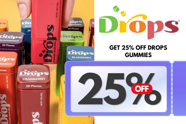 Get 25% Off Drops