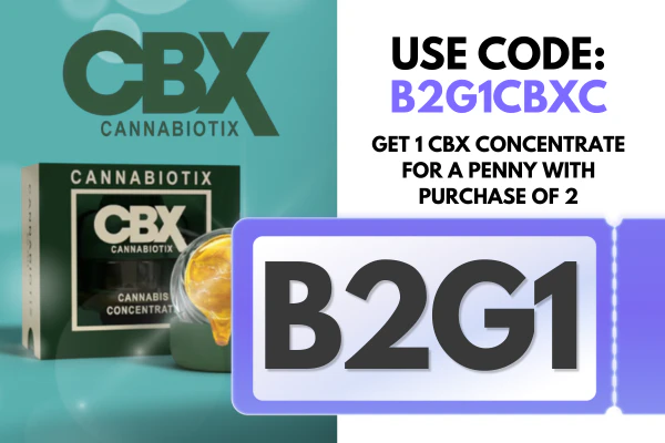 Buy 2, Get 1 for a penny - Cbx Concentrates