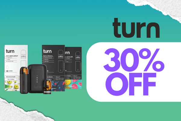 Get 30% Off Turn