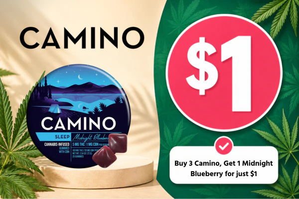 Buy 3 Camino, Get 1 Midnight Blueberry for just $1