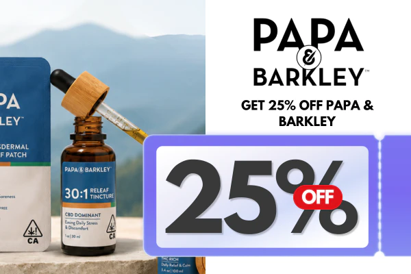 Get 25% Off Papa & Barkley