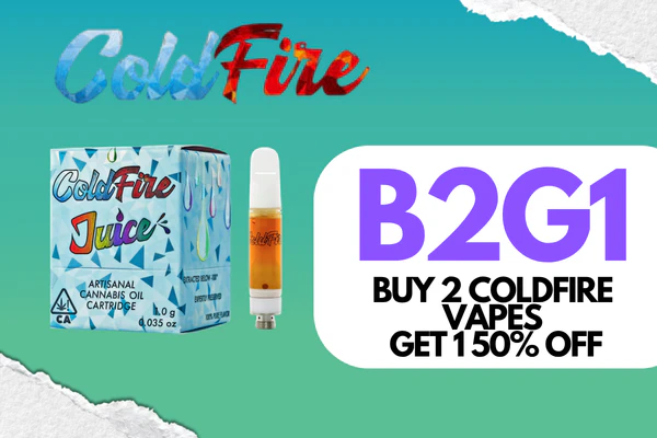Get Coldfire Vape 50% OFF with purchase of any 2 Coldfire Vapes 