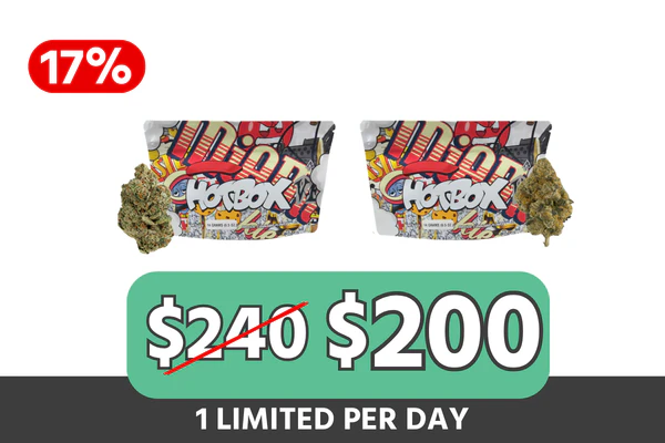 Hotbox 1/2oz Flower Duo — $200 (Save $40 | 17% Off)