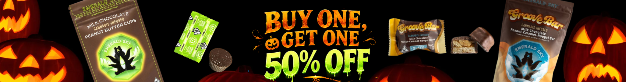Buy one, Get one 50% Off!
