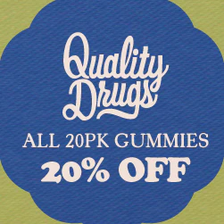 Quality Drugs 20pk Gummies - 20% off
