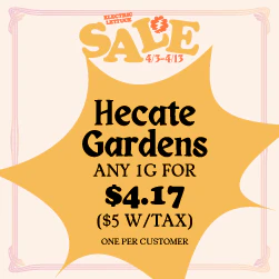 Hecate Gardens flower - Get 1g for $4.17