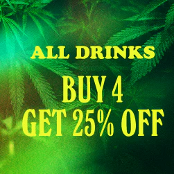 Infused Beverages - Buy any 4 and get 25% off