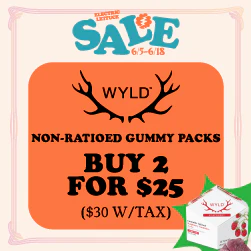 Wyld THC Gummy 10pks - Buy 2 for $25