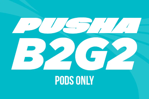 06/01/26: Buy 2 Get 2 Pusha Pods