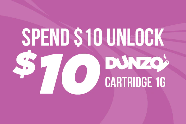 07/06/26: Unlock Deal Spend $10 get a $10 Dunzo Live Resin 510 Cartridge