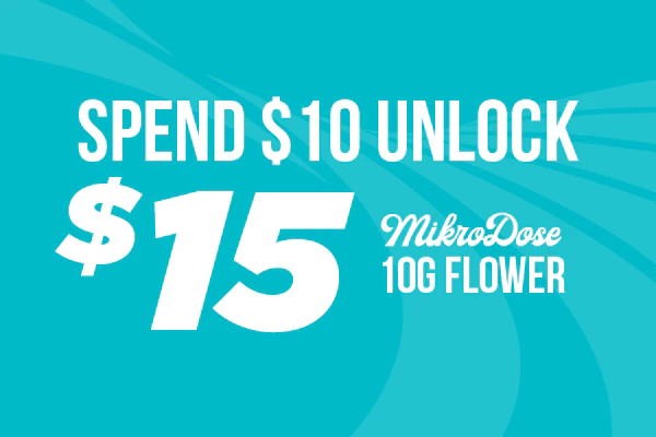 03/24/26: unlock Deal Spend $10 Get a $15 Mikrodose