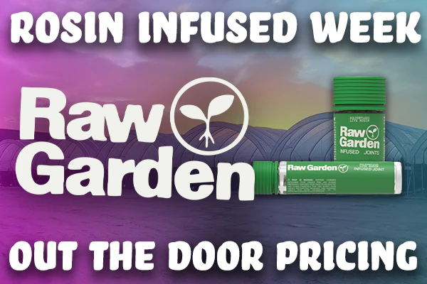 Raw Garden Rosin Infused Pre-roll Launch