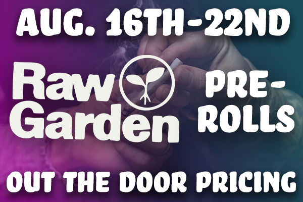 Raw Garden Pre-roll Week
