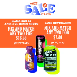 10mg Beverages - Mix n' match any two for $7.50