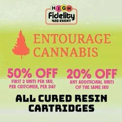 Entourage Cured Resin Cartridges - 50% Off
