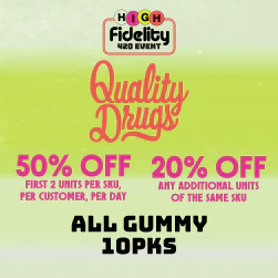 Quality Drugs Gummy 10 Packs - 50% Off