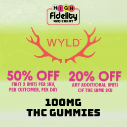 Wyld Gummy Packs - 50% OFF