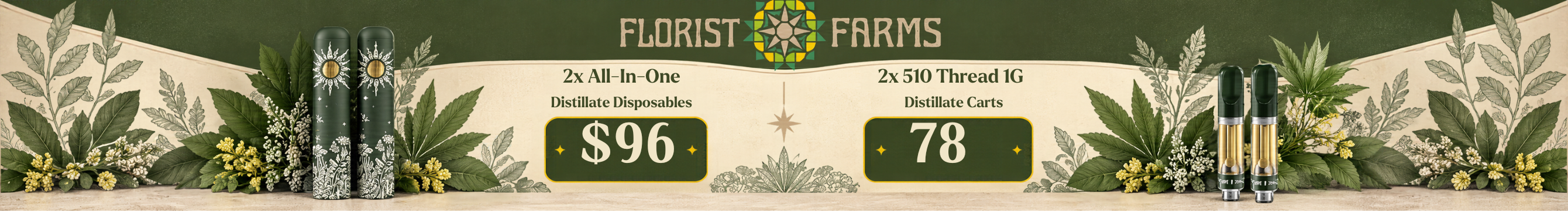 Florist Farms BOGO Vapes