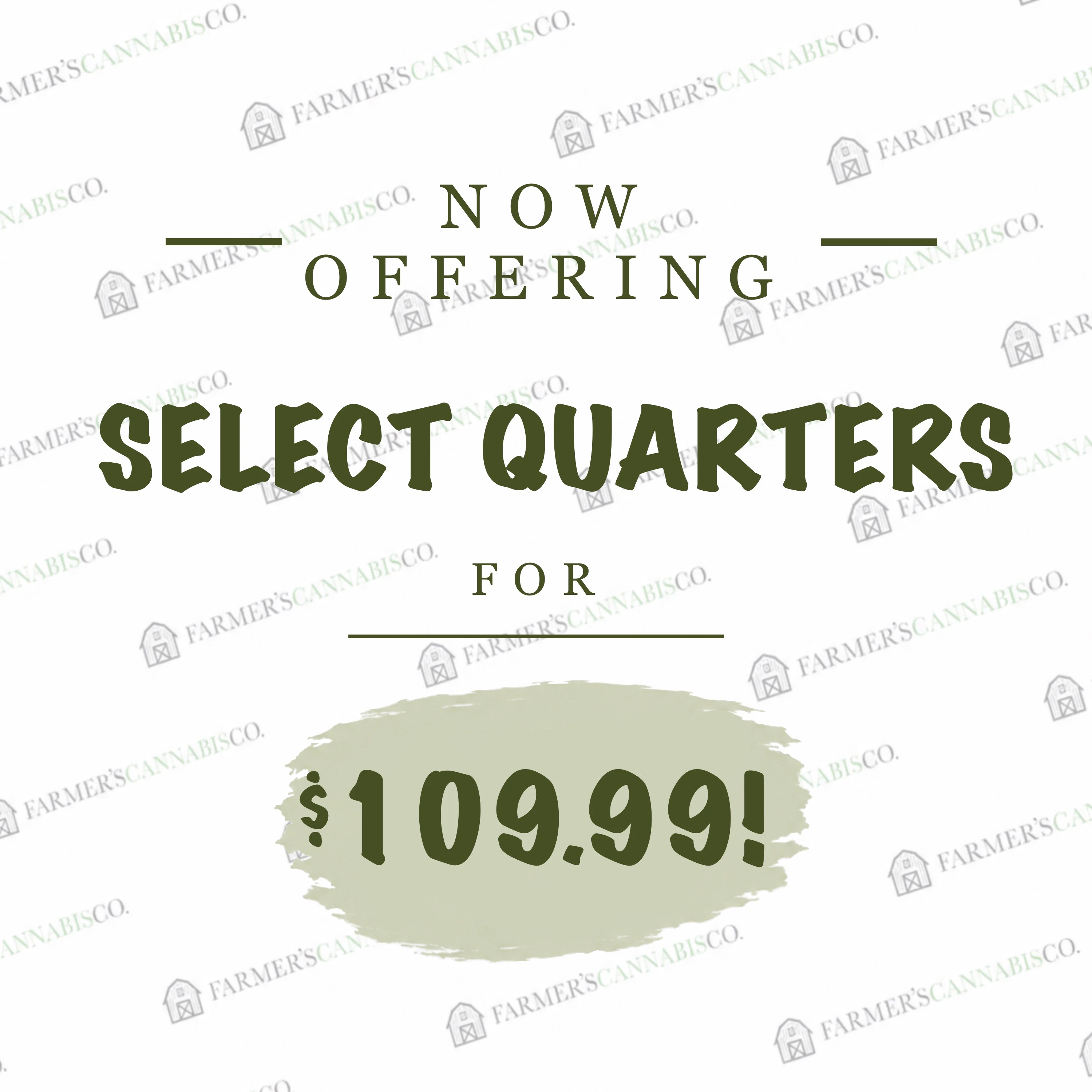 Select Quarters for $109.99