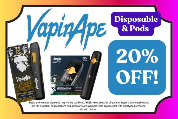 VAPIN APE Vapes & Pods: 20% OFF