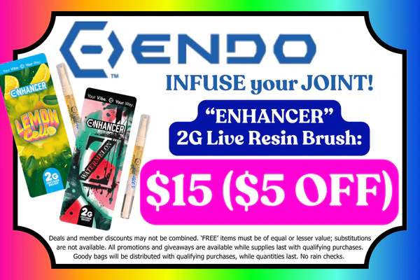 ENDO "Enhancer" 2G Liver Resin Brush:  25% OFF