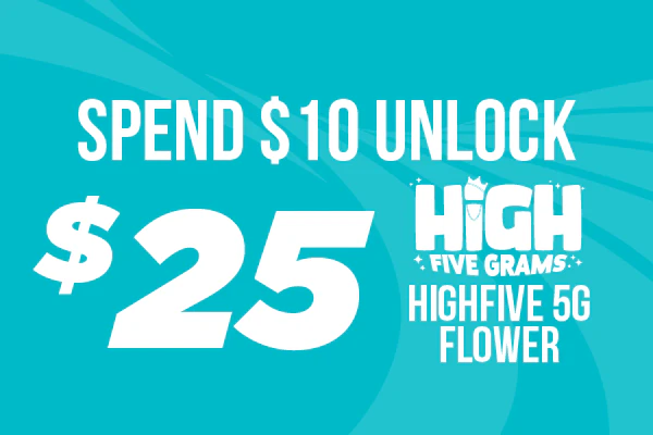  04/01/26: Unlock Deal Spend $10 get a High Five for $25