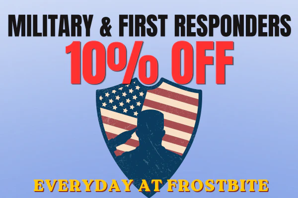 10% Off Military / First Responders