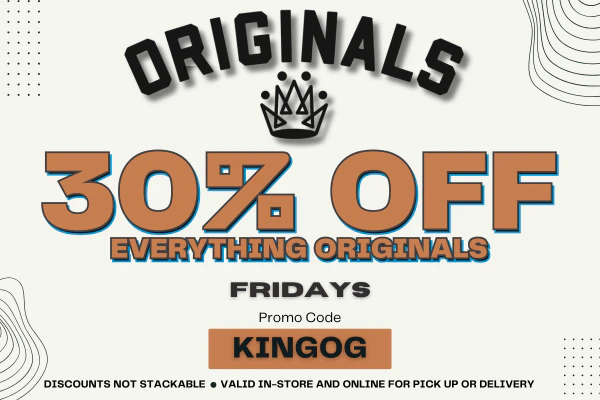 ORIGINALS DEAL - 30% OFF - FRIDAYS