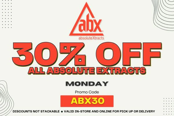 ABX DEAL - 30% OFF - MONDAY