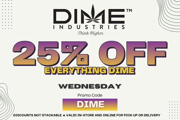 DIME DEAL - 25% OFF - WED