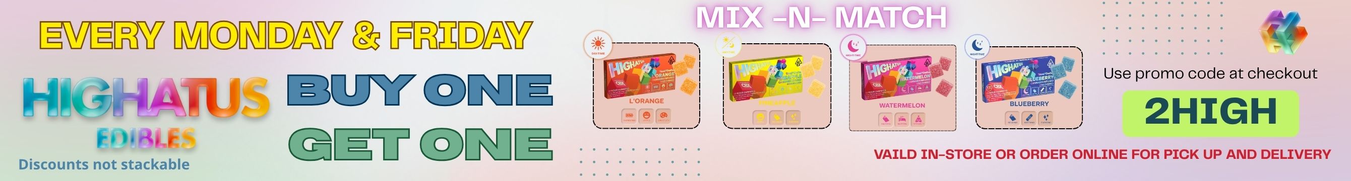 MON/FRI - 2HIGH