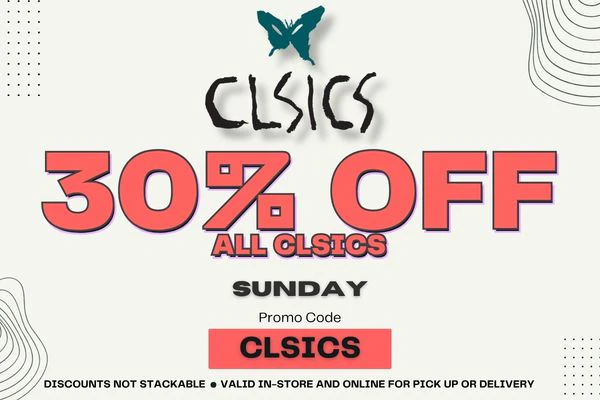 CLSICS DEAL - 30% OFF - SUNDAY