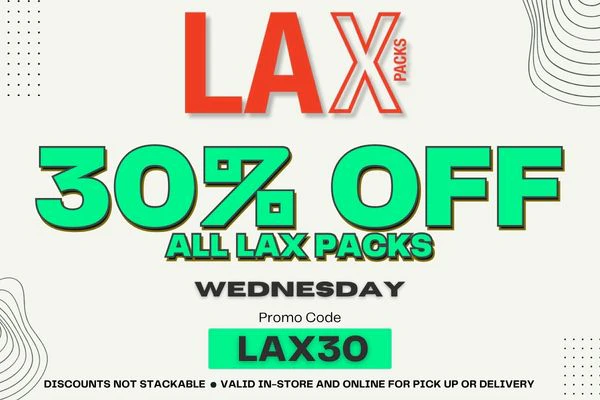 LAX DEAL - 30% OFF - WEDNESDAY