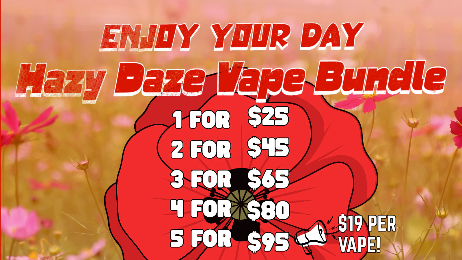 Hazy Daze Vape Bundle