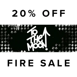 20% OFF TO THE MOON! 