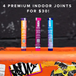 H3RB $30 For 4 Premium Indoor Joints 