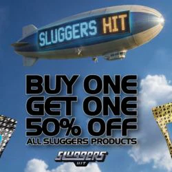 Buy one Get One 50% Off Sluggers 