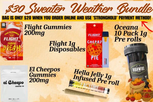 $30 Grab Bags! ($58 Value) ($20 WHEN PAID THROUGH STRONGHOLD ONLINE!)