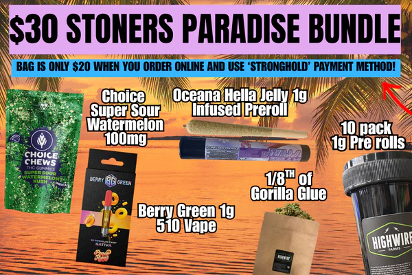 $30 Grab Bags! ($58 Value) ($20 WHEN PAID THROUGH STRONGHOLD ONLINE!)
