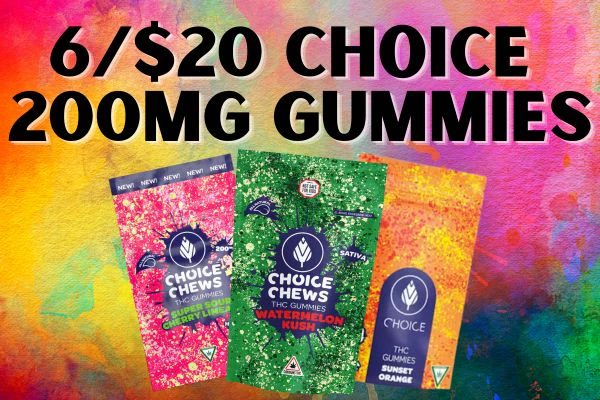 6/$20 Choice 200MG