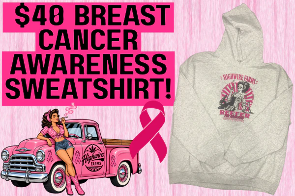 $40 Reefer for Research Sweatshirt🎗️💗