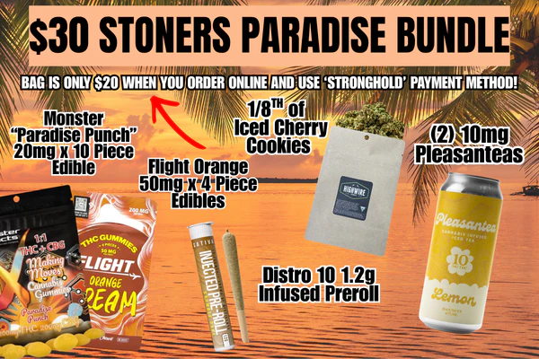 $30 Grab Bags! ($58 Value) ($20 WHEN PAID THROUGH STRONGHOLD ONLINE!)