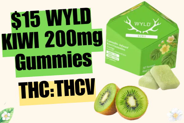 $15 Wyld Kiwi 200mg 